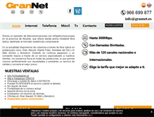 Tablet Screenshot of grannet.es